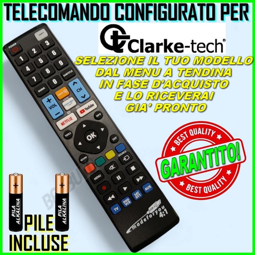 Telecomando configurato per - configurato,