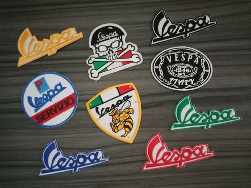 Logo vespa motor racing auto - vespa,