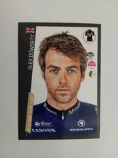 FIGURINA PANINI 100° GIRO D'ITALIA MOVISTAR DOWSETT n 194 CON VELINA