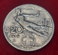 Italia 20 Cent 1919 in MB