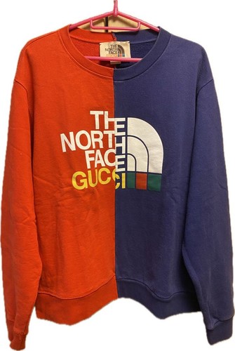 Felpa gucci north face usata - felpa,