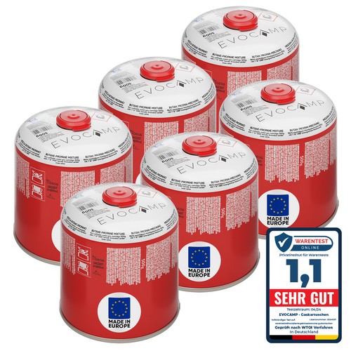 Evocamp cartuccia gas - 6x,