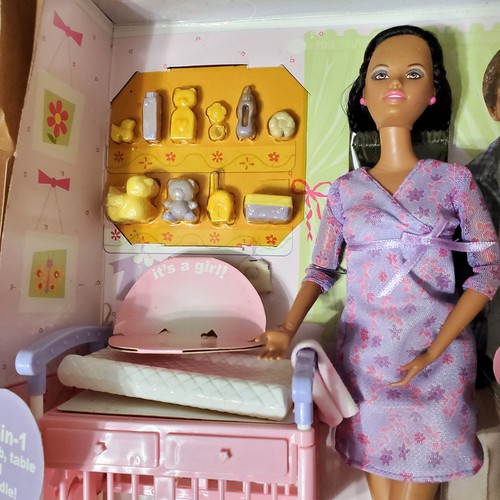 Mattel 2002 happy family - family, midge