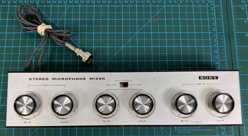 Mixer microfono stereo vintage - mixer,