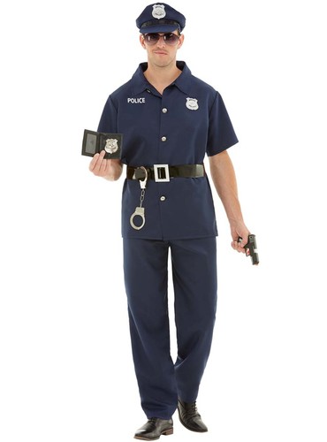 Costume poliziotto per uomo - costume,