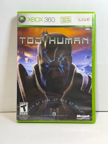 Too human microsoft xbox - human, 360