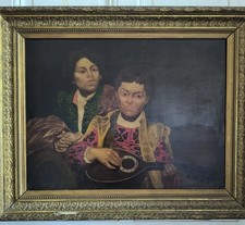 Olio su Tela Dubon " Ritratto