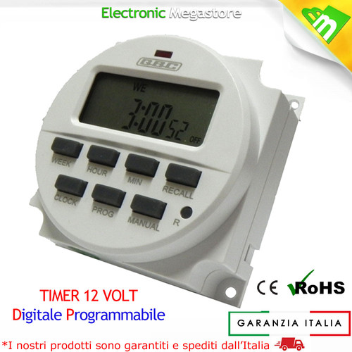 Timer digitale programmabile - digitale,