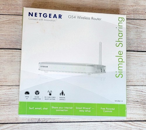 Netgear router wireless - router, wireless-g