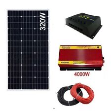 KIT FOTOVOLTAICO 3KW PANNELLO 320W REGOLATORE 50A INVERTER 4000W