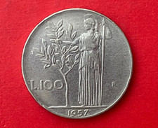 Italy, 100 Lire, 1957 R