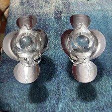 Coppia Di Applique Acciaio