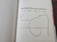 Erica Jong SIGNED Seducing the