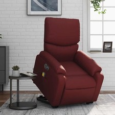Stand massage recliner - up,