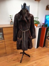 Cappotto di vera pelliccia di