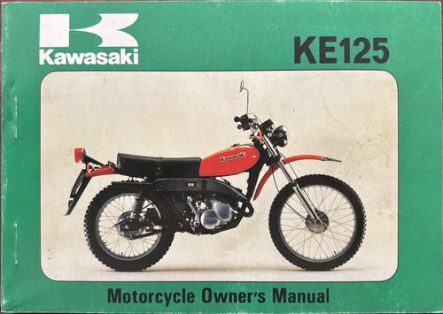 Kawasaki ke125 manuale - ke125-a6,