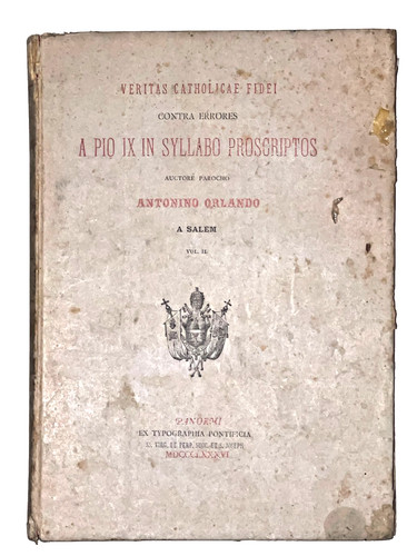 Veritas catholicae fidei vol - veritas,
