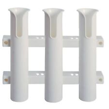 Portacanna Portacanne da pesca Canna In plastica Barca Lago Bianco 3 posti Surf