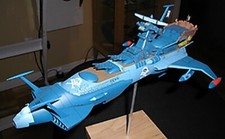 Capitan harlock albator blu - harlock,