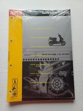 Aprilia 50 SR Carbur. H2O+IE 2000-2002 catalogo ricambi TELAIO originale vers.03