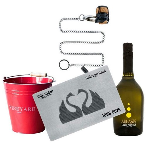 Due cigni kit - sommelier, con