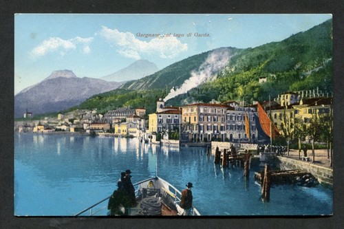 221 cartolina gargnano - cartolina, dal
