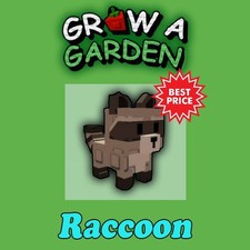 Raccoon - Grow a Garden Roblox | ANIMALI DOMESTICI | Consegna economica e veloce