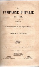 La campagne d'Italie en 1859