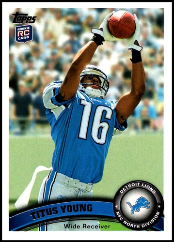 2011 topps titus young - 2011,
