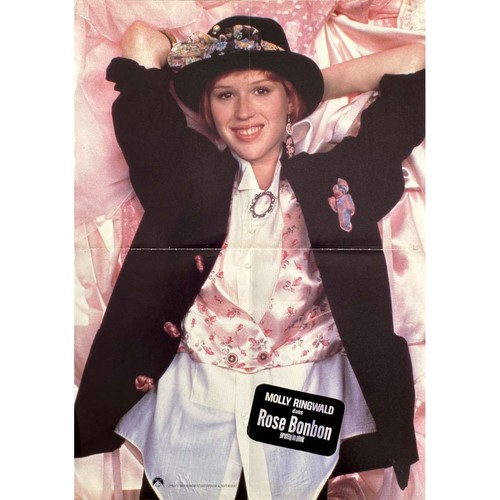 Rose bonbon affiche - rose,