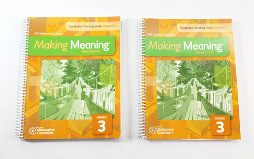 Making meaning grade - meaning,