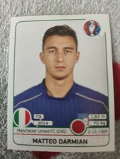EURO 2016 PANINI - N. 501 MATTEO DARMIAN ITALIA FIGURINA STICKER NEW