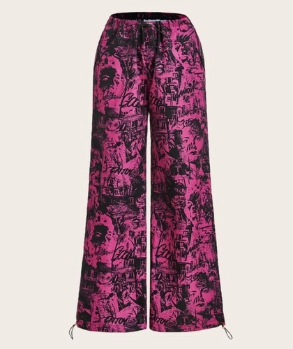 Pantaloni larghi firmati