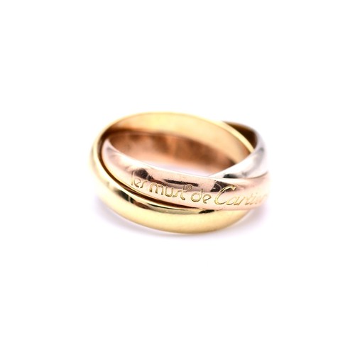 Anello cartier trinità - trinità, 750
