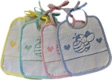 Bavaglini Neonato cm 16x18 con