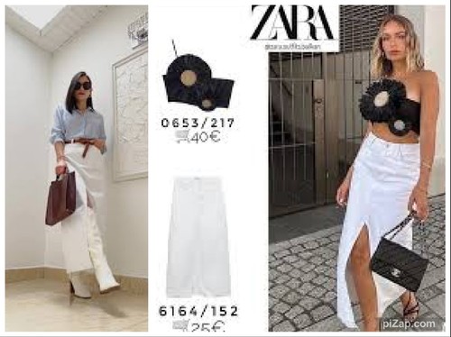 Gonna jeans donna - , zara