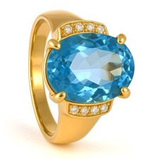 Anello - 18 carati Oro giallo