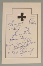 Targa libro firmata croce