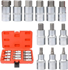 Chiavi a Bussola,Set Di Chiavi a Bussola Set,12 Pezzi Chiave a Brugoladi Punte p