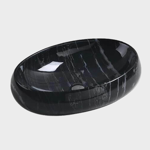 Lavabo ceramica nero striato - lavabo,