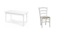 SET TAVOLO CUCINA + 6 SEDIE IN