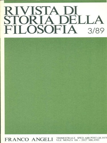Rivista storia della - di,