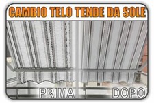 Cambio Telo Tempotest Parà Su misura Per Tende da sole Tessuto Di Ricambio