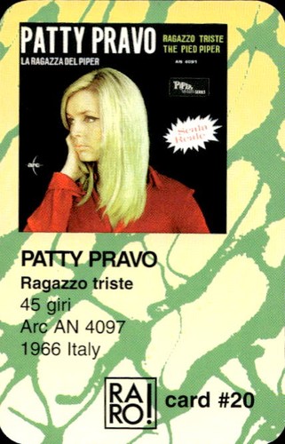 Card allegata rivista raro - card,