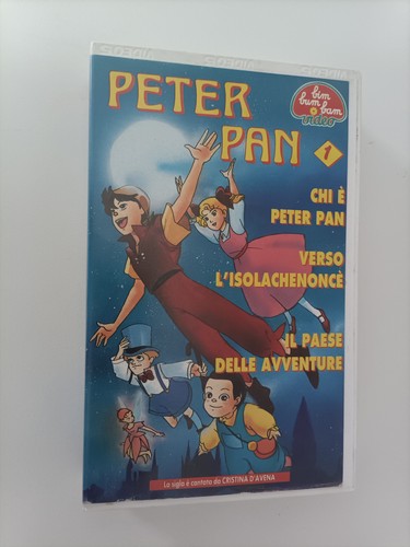 Vhs peter pan chi verso - peter,