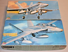 HASEGAWA 810+811 MDD TF/A-18A HORNET 2 KIT 1:72