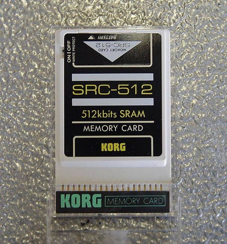 Korg ram scr 512 - ram, 01w