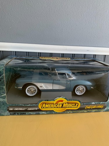 1961 chevy corvette ertl 18 - chevy,