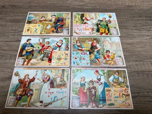 Liebig trade cards 1892 - -,