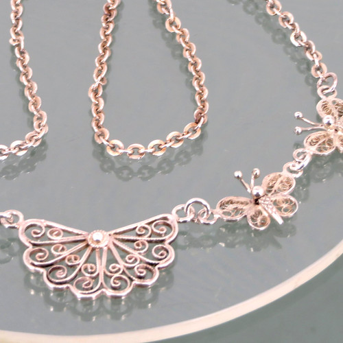 Collana argento con - argento,